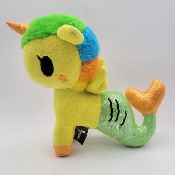 Tokidoki Mermicorno Tropica 7" Plush Stuffed Animal by Aurora World - Picture 2 of 6